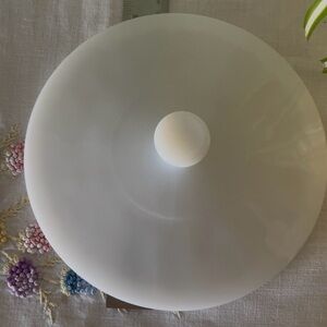 Fire King Opal Milk Glass Federal Glass LID ONLY, Anchor Hocking